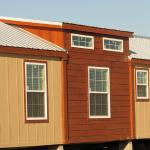 Two Window Clerestory with Stained Lap Inside