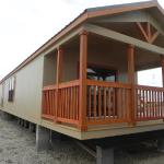 Open Gable with Crows Feet Beams
Beams Stained Only